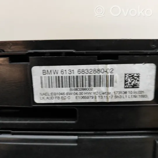 BMW 3 F30 F35 F31 Przełącznik / Włącznik nawiewu dmuchawy 9363545