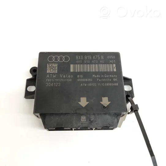 Audi Q3 8U Parkavimo (PDC) daviklių valdymo blokas 8X0919475N