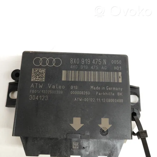 Audi Q3 8U Unité de commande, module PDC aide au stationnement 8X0919475N