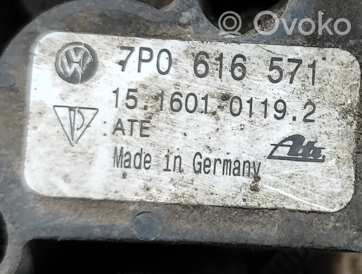 Volkswagen Touareg II Galinės pakabos aukščio daviklis 7P0616571