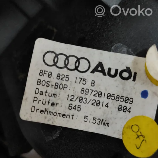 Audi A5 8T 8F Roleta bagażnika 8F0863491