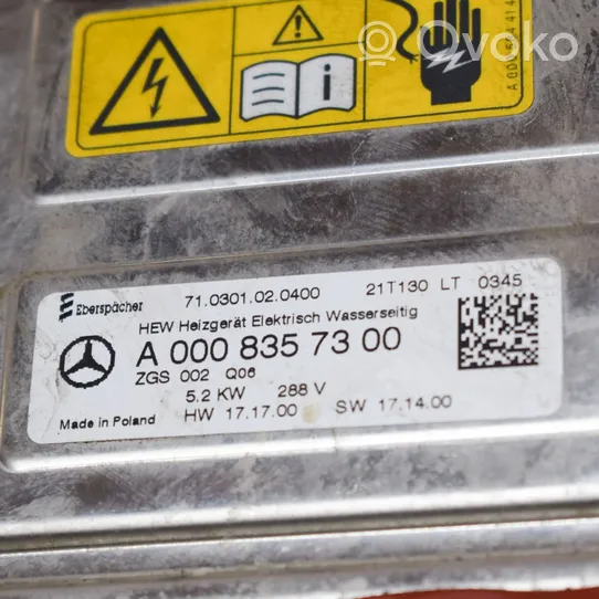 Mercedes-Benz EQA Muut ohjainlaitteet/moduulit A0008357300