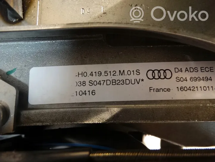 Audi A8 S8 D4 4H Hammastanko 