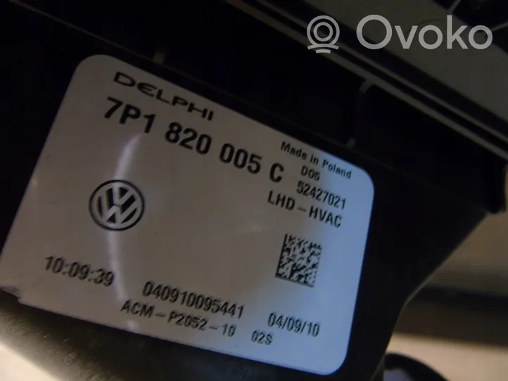 Volkswagen Touareg II Radiateur soufflant de chauffage 