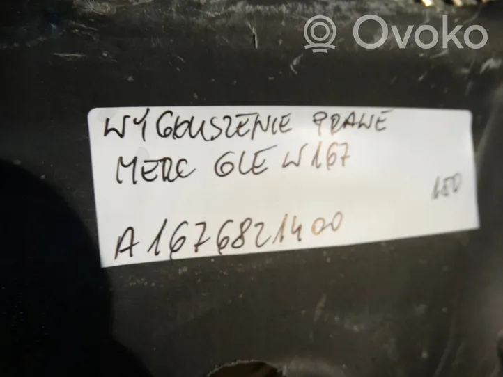 Mercedes-Benz GLE W167 Couvercle cache moteur 