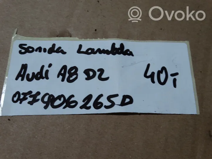 Audi A7 S7 4K8 Sensore della sonda Lambda 