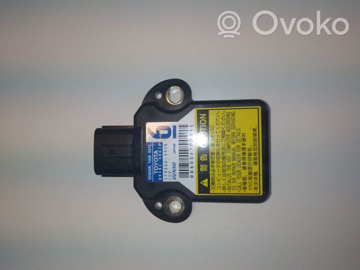 Toyota iQ ESP Drehratensensor Querbeschleunigungssensor 8918348030