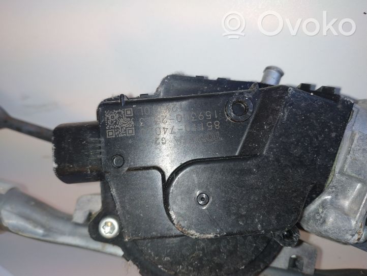 Toyota iQ Tiranti e motorino del tergicristallo anteriore 8511074020