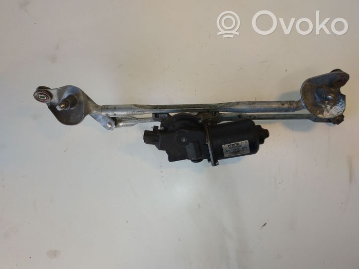 Toyota Corolla Verso E121 Tringlerie et moteur d'essuie-glace avant 851100F020