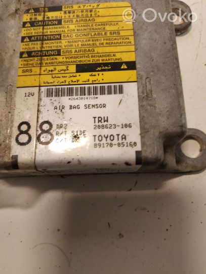 Toyota Avensis T250 Module de contrôle airbag 8917005160