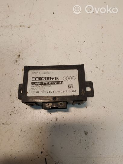 Audi A6 Allroad C5 Boîtier module alarme 4D0951173D