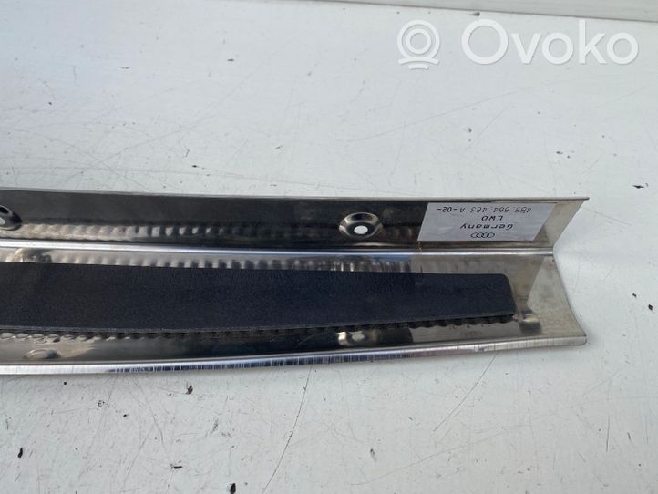 Audi A6 S6 C5 4B Rivestimento di protezione sottoporta del bagagliaio/baule 4B9864483A