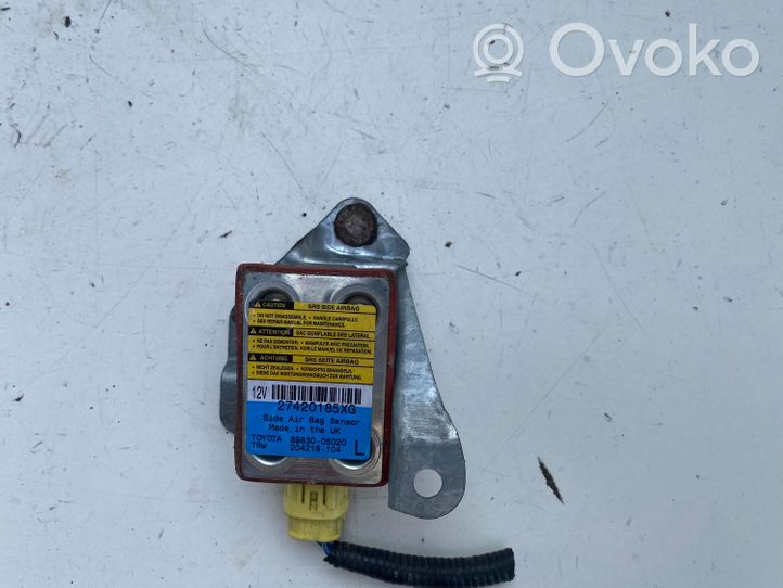 Toyota Avensis T220 Sensor impacto/accidente para activar Airbag 8983005020