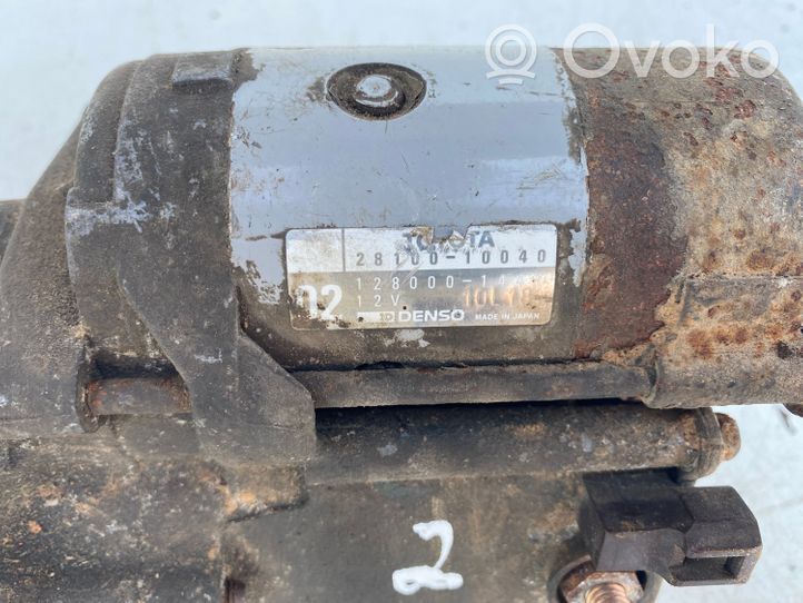 Toyota Corolla E90 Motor de arranque 2810010040