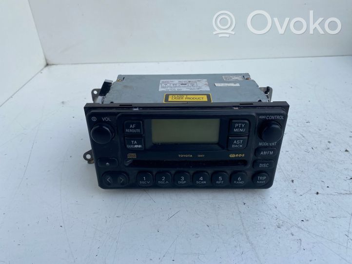 Toyota Previa (XR30, XR40) II Radio/CD/DVD/GPS-pääyksikkö 8612028470