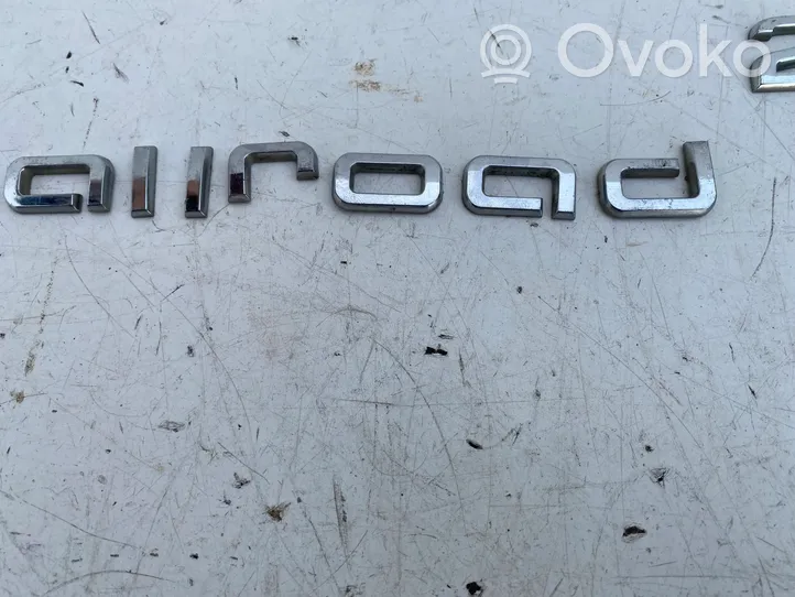 Audi A6 Allroad C5 Logo, emblème de fabricant 