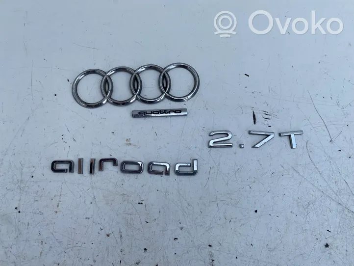 Audi A6 Allroad C5 Logo/stemma case automobilistiche 