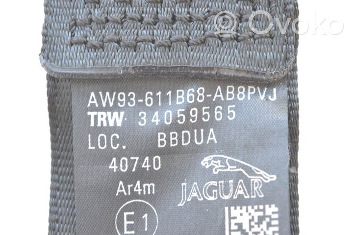 Jaguar XJ X351 Cintura di sicurezza posteriore 33035173