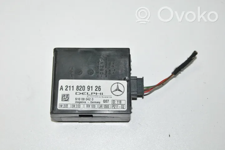 Mercedes-Benz CLC CL203 Altri dispositivi A2118209126