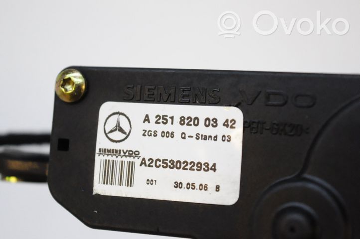 Mercedes-Benz GL X164 Citu veidu instrumenti A1646700604