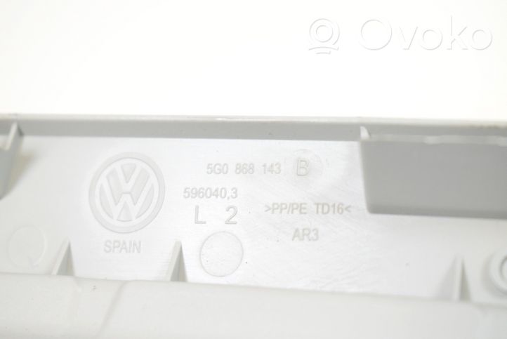 Volkswagen Golf VII Altra parte interiore 5G0868144B