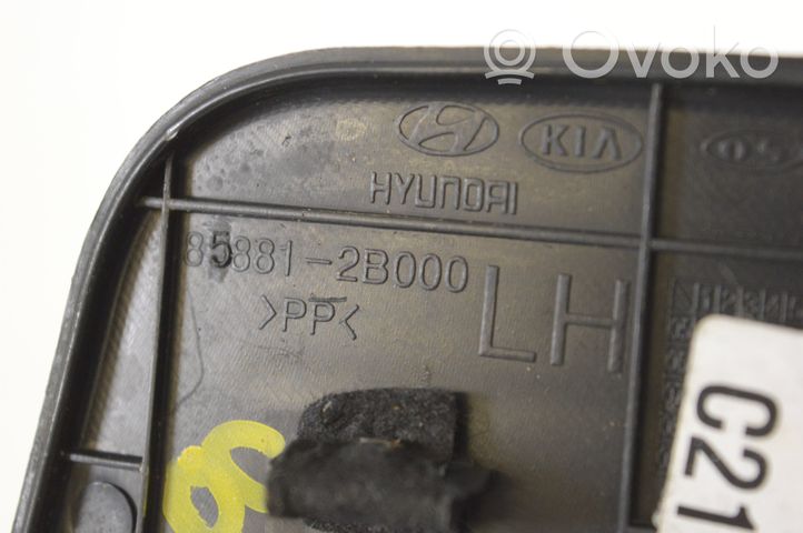 Hyundai Santa Fe Garniture de protection de seuil intérieur 858952B000