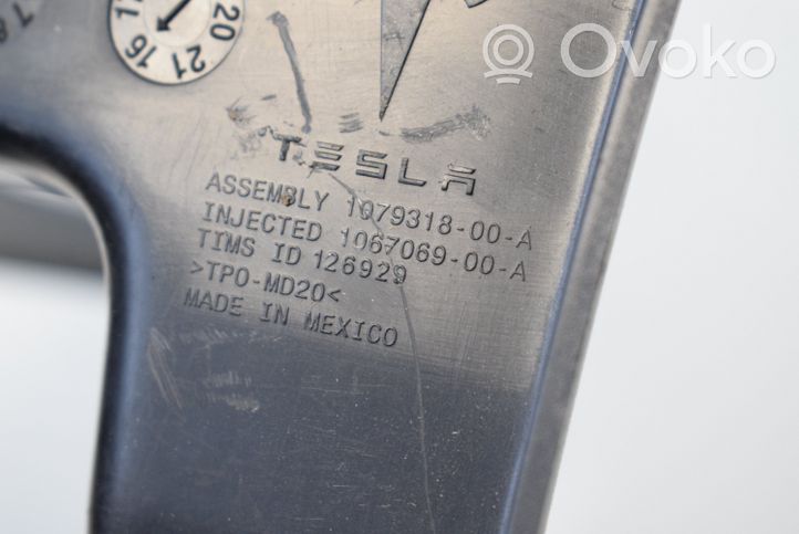 Tesla Model X Verkleidung Abdeckung Heckklappe Kofferraumdeckel Satz Set 107931800
