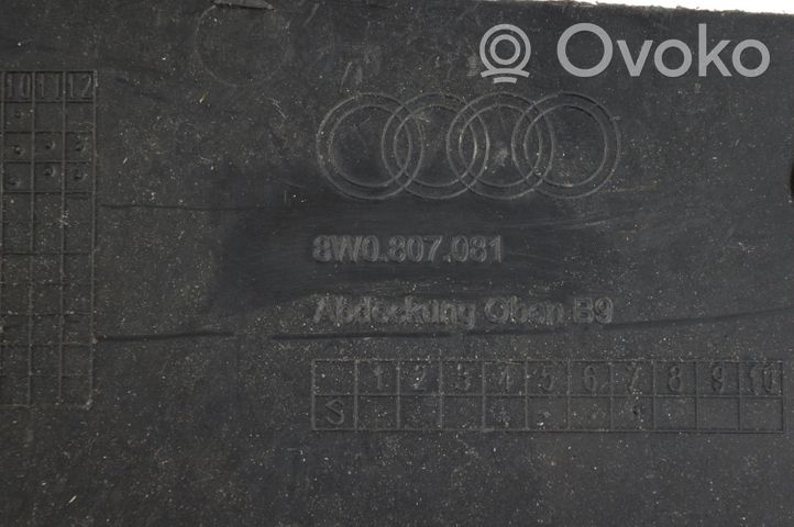 Audi A4 S4 B9 Osłona chłodnicy 8W0807081