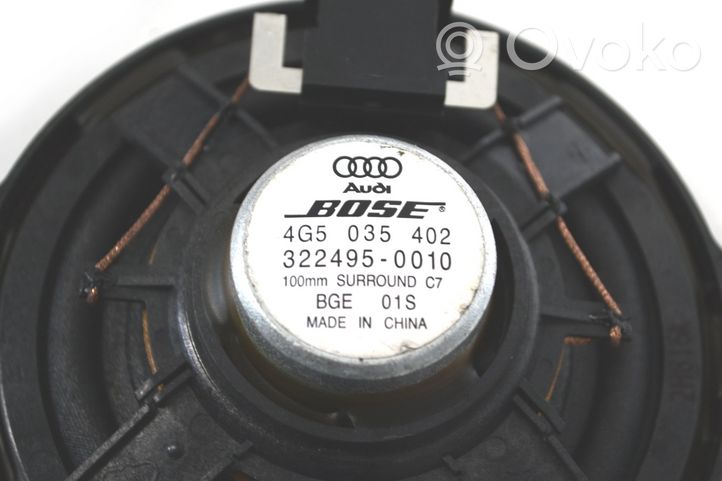 Audi A6 C7 Takaoven kaiutin 4G5035402