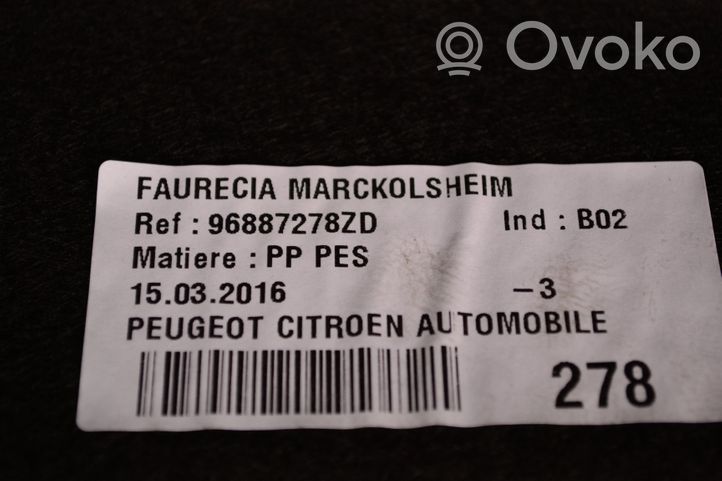 Citroen DS4 Boczek / Tapicerka / bagażnika 96887278ZD