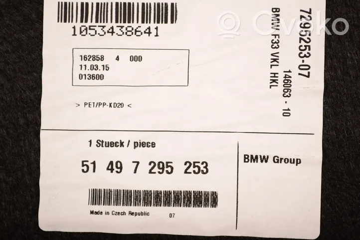 BMW 4 F32 F33 Rivestimento portellone 7295253