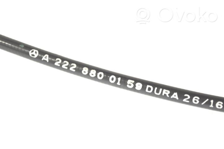 Mercedes-Benz S W222 Linka zamka pokrywy przedniej / maski silnika A2228800159