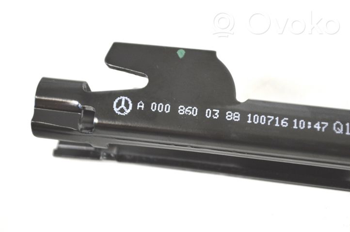 Mercedes-Benz S W222 Silniczek regulacji pasów bezpieczeństwa A0008600388