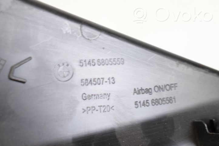 BMW 3 G20 G21 Boczny element deski rozdzielczej 5145680559