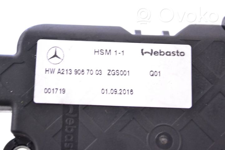 Mercedes-Benz E W213 Muut laitteet A2139067003