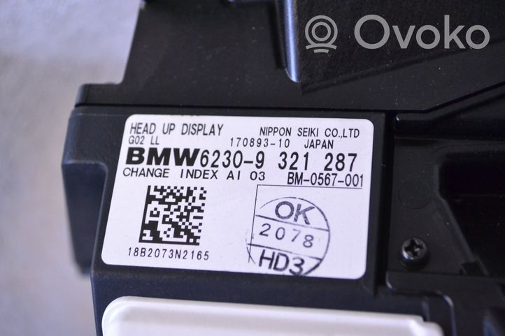 BMW X4 G02 HUD-näyttö 9321287