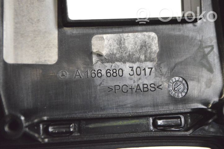 Mercedes-Benz GL X166 Altri elementi della console centrale (tunnel) A1666803017