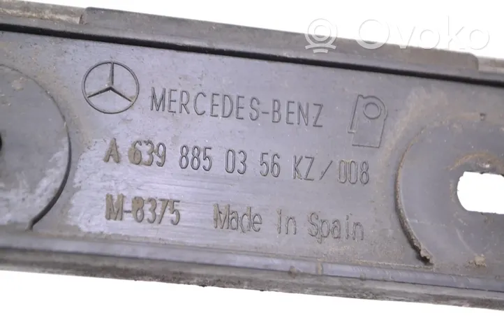 Mercedes-Benz Vito Viano W639 Puskurin kannattimen kulmakannake A6398850356