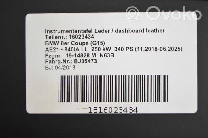 BMW 8 G15 Отделка рулевой оси 9299488
