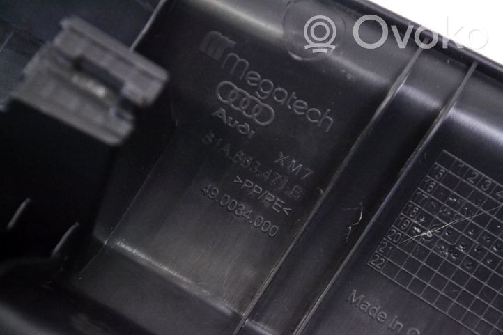 Audi Q2 - Tavaratilan kynnyksen suoja 81A863471B