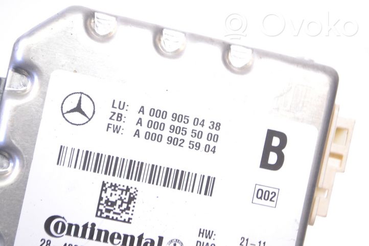 Mercedes-Benz S W221 Caméra de pare-chocs avant A0009050438