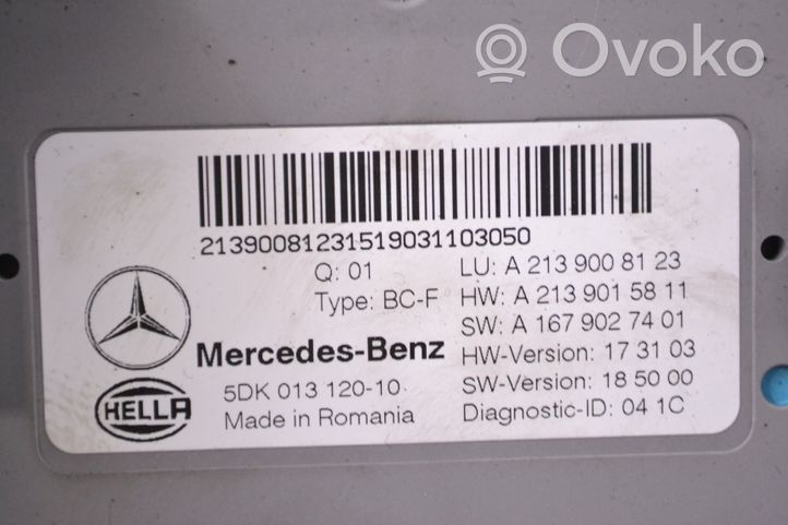 Mercedes-Benz CLS C257 Korin keskiosan ohjainlaite A1679027401