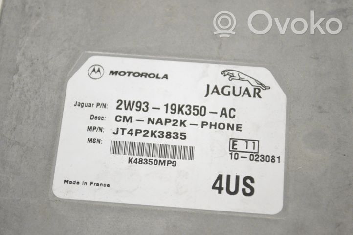 Jaguar XJ X350 Puhelimen käyttöyksikkö/-moduuli 2W9318K350AC