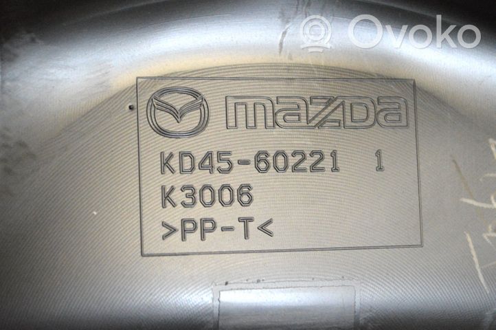 Mazda 3 II Elementy poszycia kolumny kierowniczej KD4560221