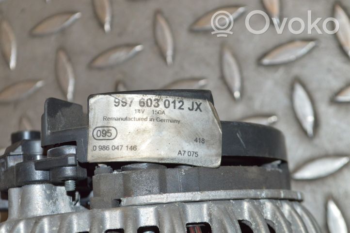 Porsche 911 997 Alternator 997603012JX