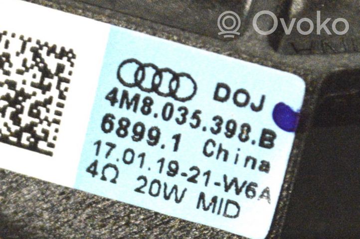 Audi Q8 Takaoven kaiutin 4M8035398B