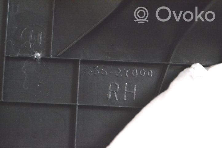 Hyundai ix35 Copertura del rivestimento del sottoporta posteriore 8586862Y000
