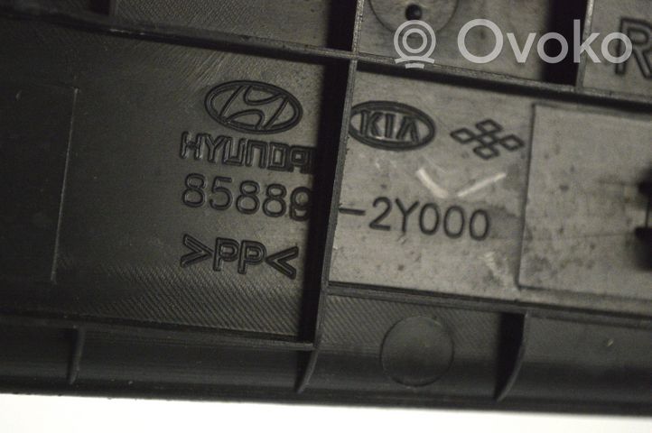 Hyundai ix35 Copertura del rivestimento del sottoporta posteriore 858892Y000