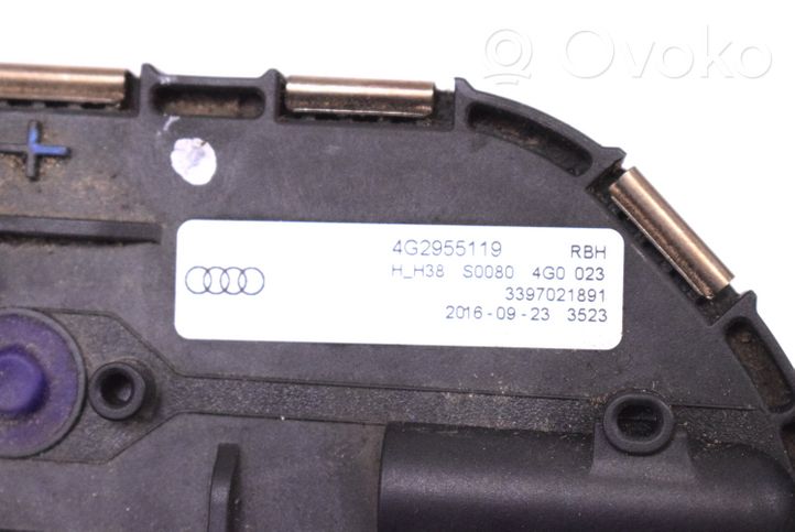 Audi A6 Allroad C6 Tringlerie et moteur d'essuie-glace avant 4G2955119