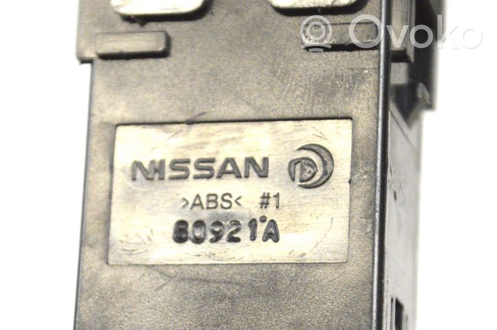 Nissan Qashqai Ajovalojen korkeuden säätökytkin 80921A